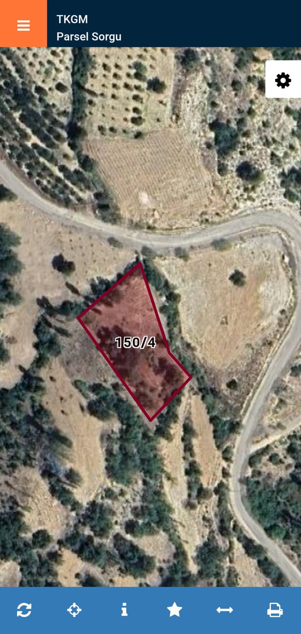 Arsa ve Parsel Karaman Ermenek İkiz&ccedil;ınar K&ouml;y&uuml; 150  Ada 4 Parsel